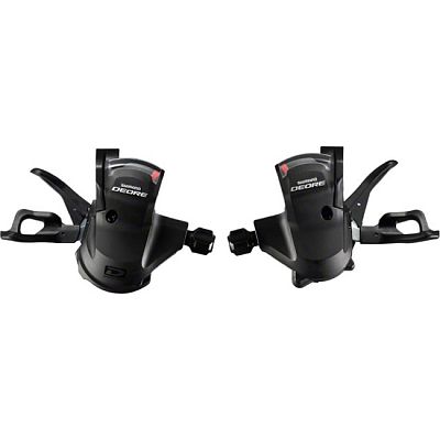 Превью  Комплект манеток SHIMANO Deore M610 3/10 sp тросики и рубашки в комплекте
